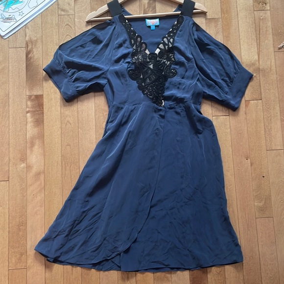 Brushed Silk Dress - Picture 1 of 2